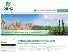 Tablet Screenshot of denz.co.nz